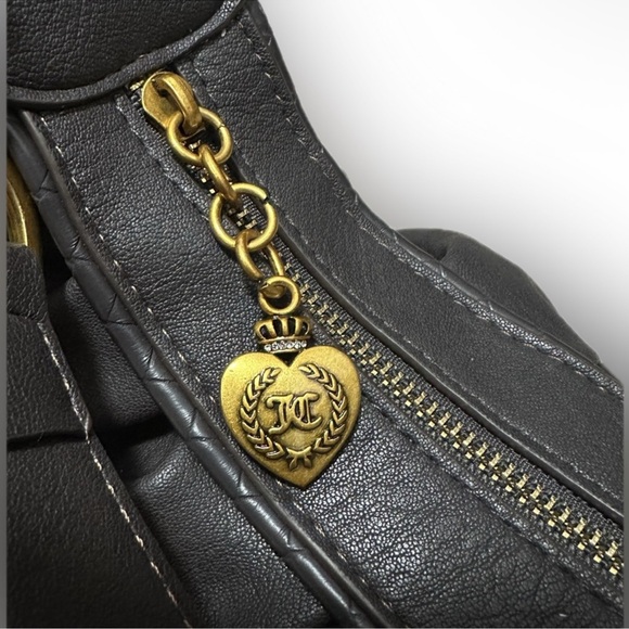 Juicy Couture Romance Hobo Shoulder Bag | Chocolate Brown - Picture 9 of 10